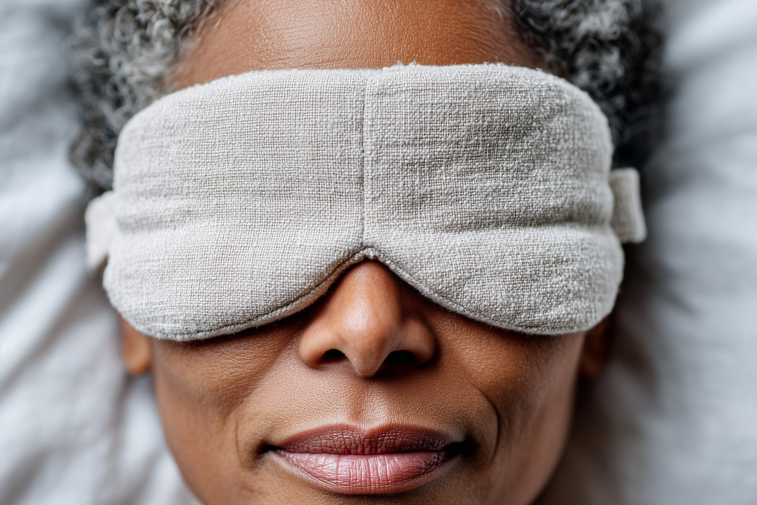 Warm eye compress