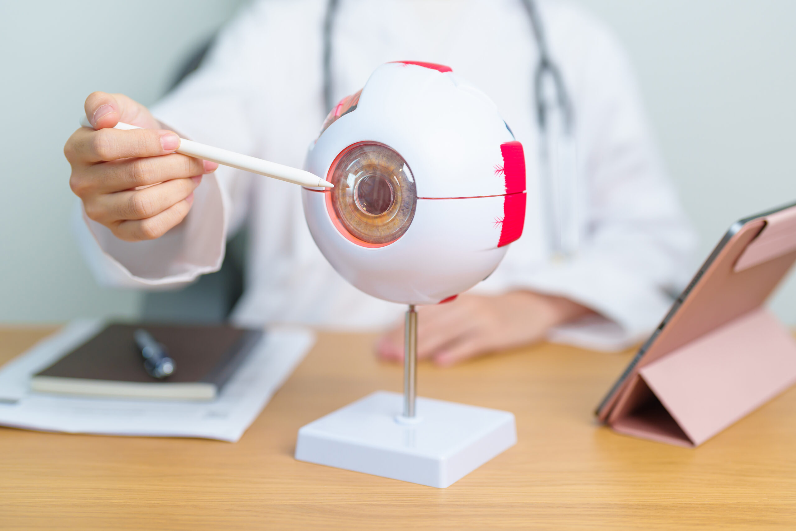 Corneal thickness testing for LASIK